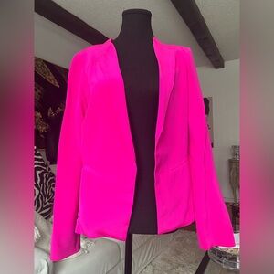 Blu Moon hot pink cutout Blazer